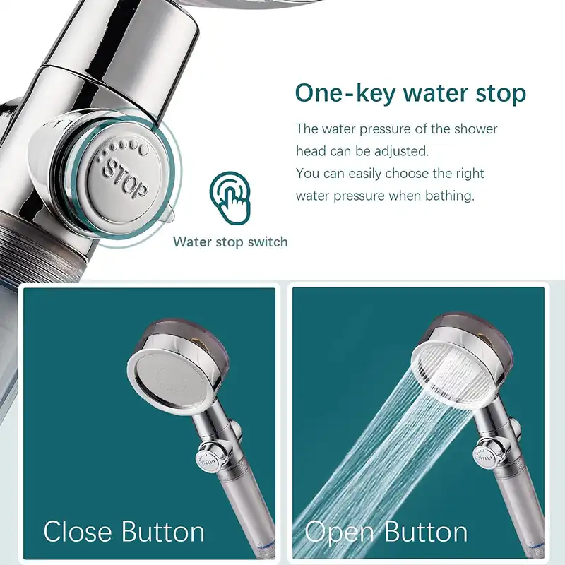 سردوش حمام کاهنده مصرف مدل turbocharge