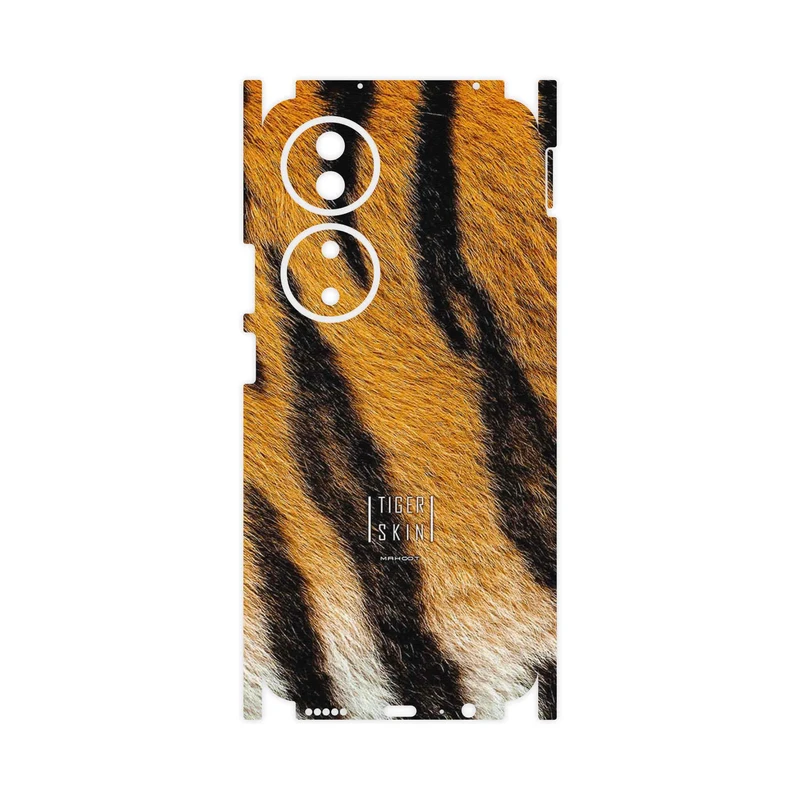 برچسب پوششی ماهوت مدل Tiger Skin-FullSkin مناسب برای گوشی موبایل آنر X7b
