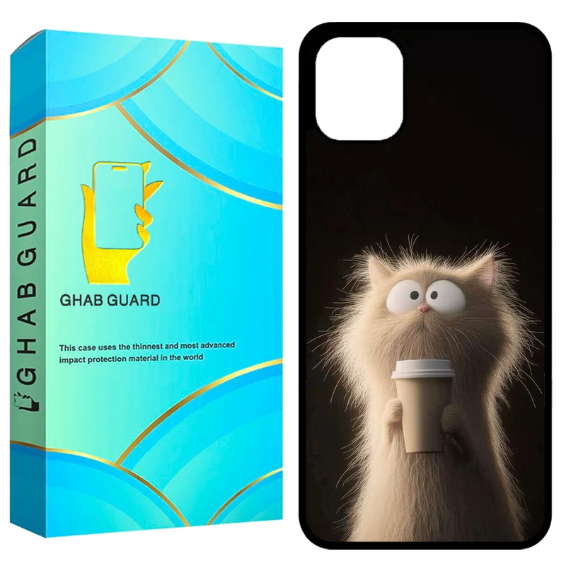  کاور قاب گارد طرح گربه مدل GCHP11 مناسب برای گوشی موبایل اپل iPhone 11