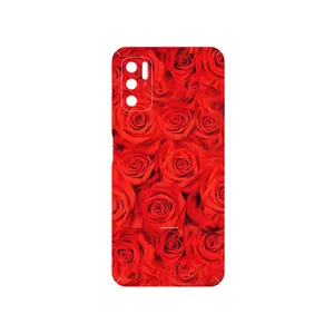 MAHOOT Red_Flower Cover Sticker for Xiaomi Redmi Note 11SE