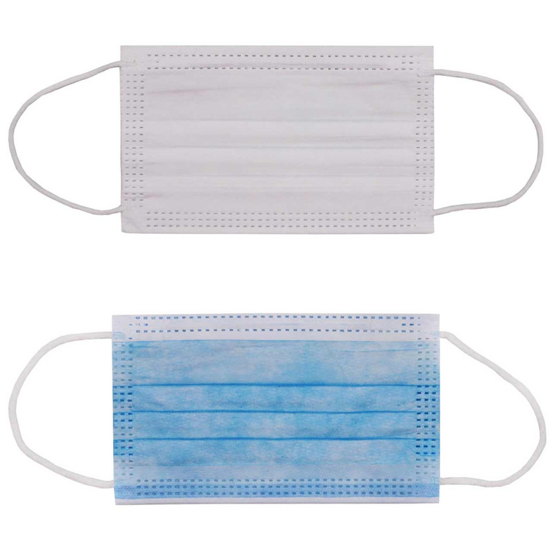 ماسک تنفسی بهسا مدل سه لایه BSA-20-WB بسته 20 عددی