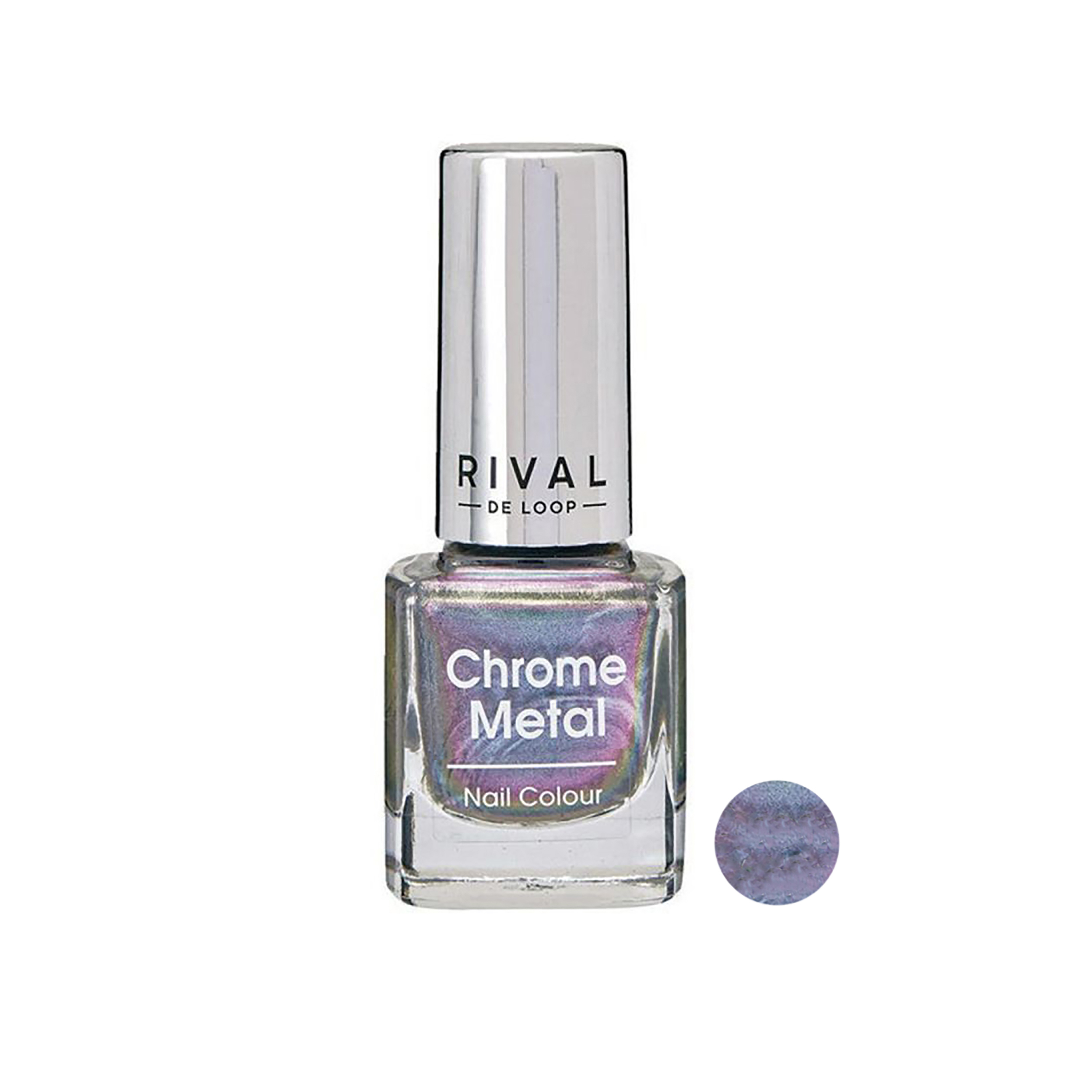 لاک ناخن ریوال د لوپ مدل chrome metal شماره 05