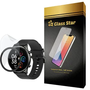 محافظ صفحه نمایش گلس استار مدل PMA-TPU مناسب برای ساعت هوشمند هایلو RT2 به همراه برچسب محافظ صفحه نمایش