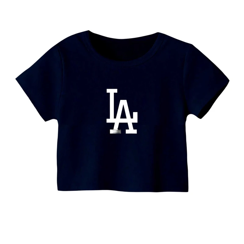 کراپ‌ تی‌شرت آستین کوتاه زنانه مدل اسپرت کد 15