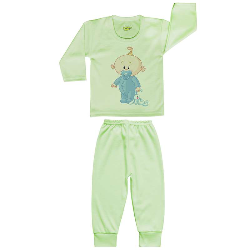 ست تی شرت و شلوار نوزادی کارانس مدل SBSG-3058