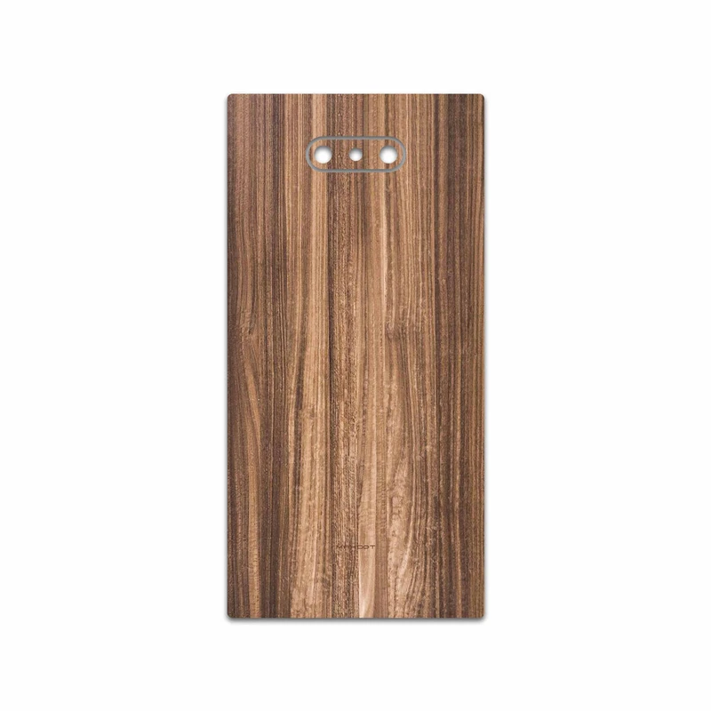 برچسب پوششی ماهوت مدل Light Walnut Wood مناسب برای گوشی موبایل ریزر Phone 2