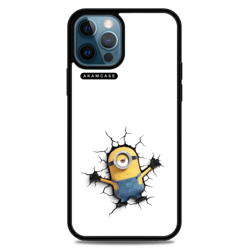 کاور آکام مدل AMC-WA12PROMAX-MINIONS12 مناسب برای گوشی موبایل اپل iPhone 12 Pro Max