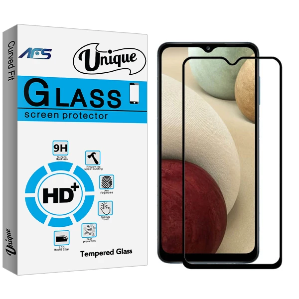 محافظ صفحه نمایش ای اف اس مدل Unique Glass مناسب برای گوشی موبایل سامسونگ Galaxy A12/ A32 / A42/ A02