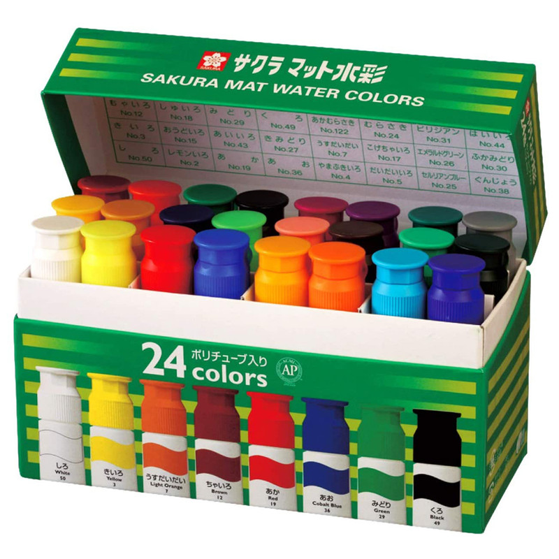 آبرنگ 24 رنگ ساکورا کد 146433