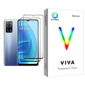 Junbo Viva Glass MIX002 Screen Protector For Oppo A53s 5G Pack Of 2