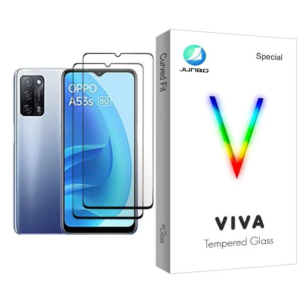 محافظ صفحه نمایش جانبو مدل Viva Glass MIX002 مناسب برای گوشی موبایل اوپو A53s 5G بسته دو عددی