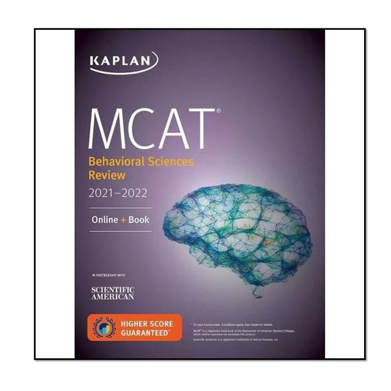 کتاب MCAT Behavioral Sciences Review 2021-2022 اثر Kaplan Test Prep انتشارات مؤلفین طلایی 