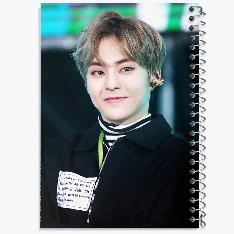 دفتر لیست خرید 50 برگ خندالو طرح شیومین گروه اکسو EXO کد 13522