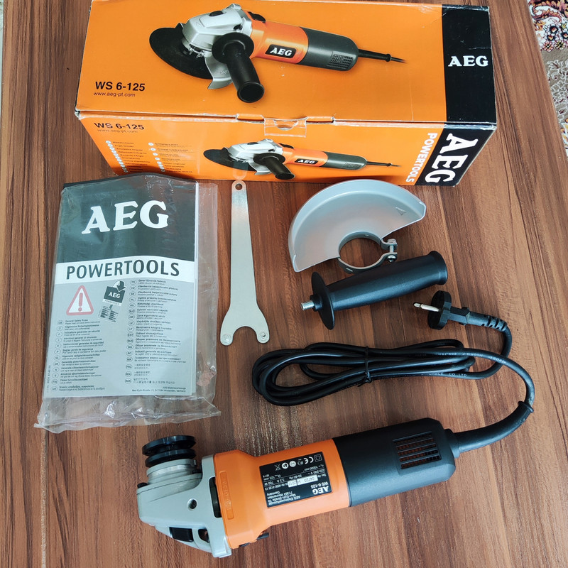 مینی فرز آاگ مدل WS 6-125 مینی فرز آاگ مدل WS 6-125