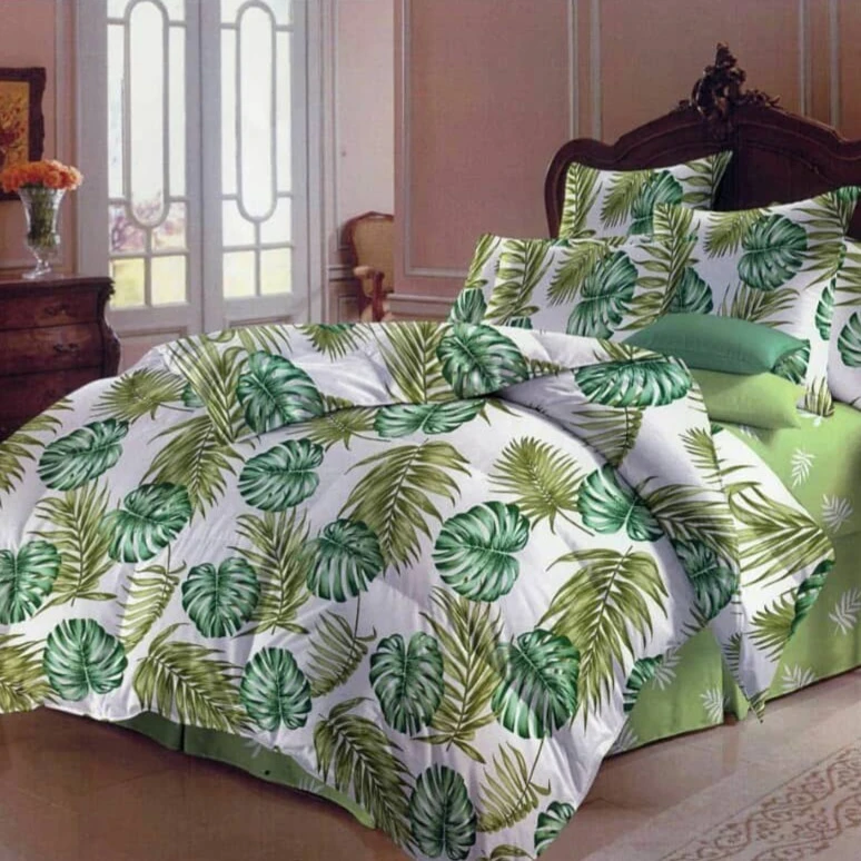 ملحفه مدل روانداز کد LS5037 دونفره سایز 210×220 سانتی متر 