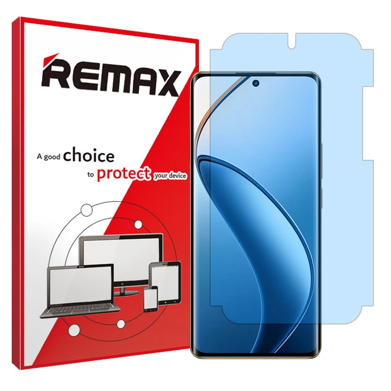 محافظ صفحه نمایش مات آنتی بلو ریمکس مدل Resistant مناسب برای گوشی موبایل ریلمی 12 Pro Plus