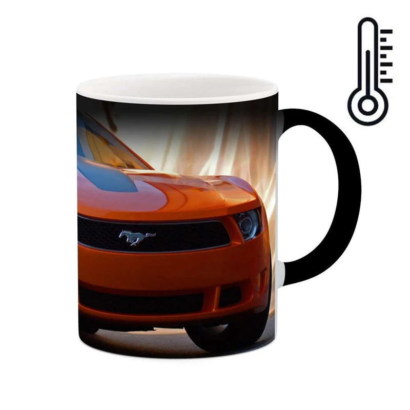 ماگ حرارتی کاکتی مدل ماشین فورد موستانگ کد mgh11554