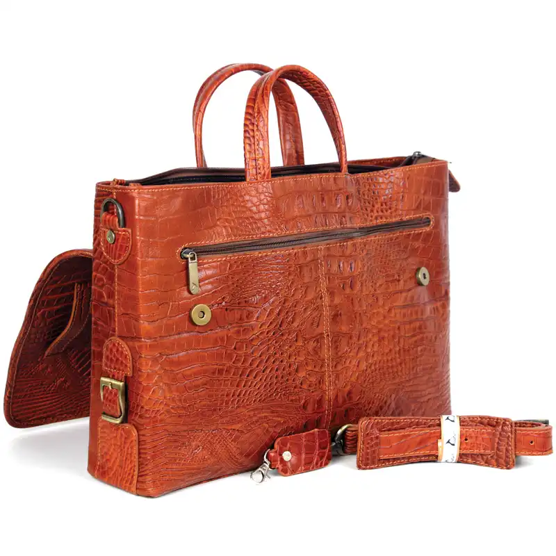 کیف اداری زنانه چرم بارز مدل DZ1.1