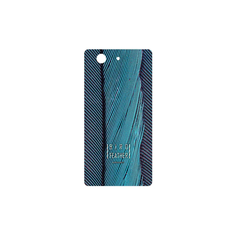 برچسب پوششی ماهوت مدل Turquoise feathers مناسب برای گوشی موبایل سونی Xperia Z3 Compact