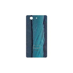 MAHOOT Turquoise feathers Cover Sticker for Sony Xperia Z3 Compact