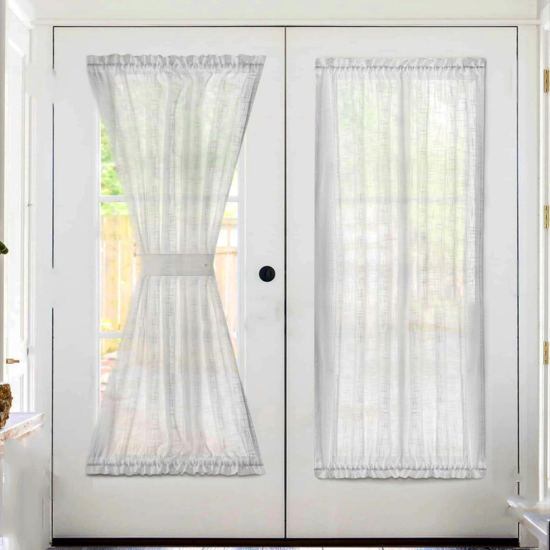 پرده تیکو دکو مدل پشت دری سایز 140x220 سانتی متر