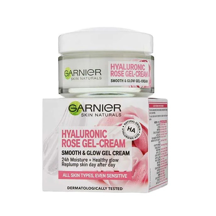 کرم روشن کننده گارنیه مدل hyaluronic rose حجم 50 میلی لیتر