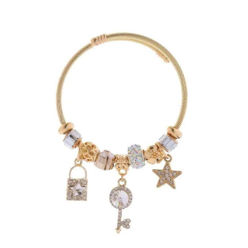 دستبند زنانه مدل بنگل کد 496