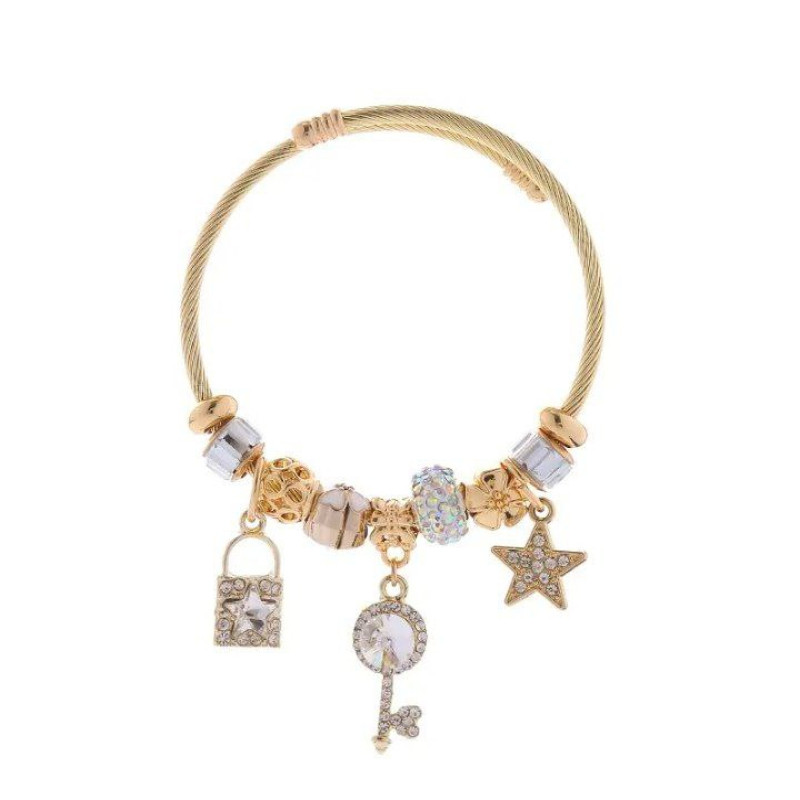 دستبند زنانه مدل بنگل کد 496