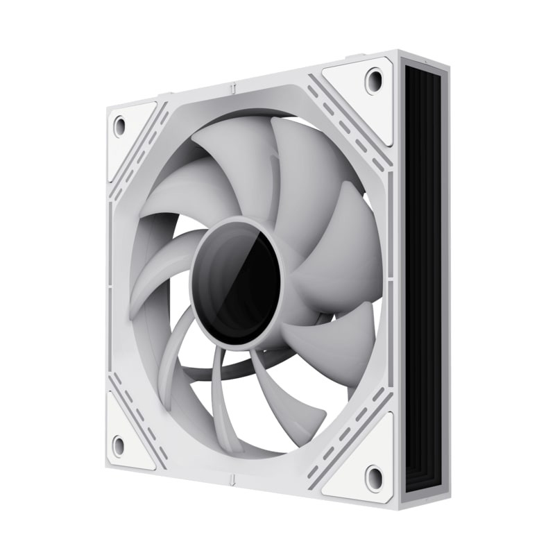 فن کیس گیم مکس مدل FN12A S3I سفید بسته سه عددی