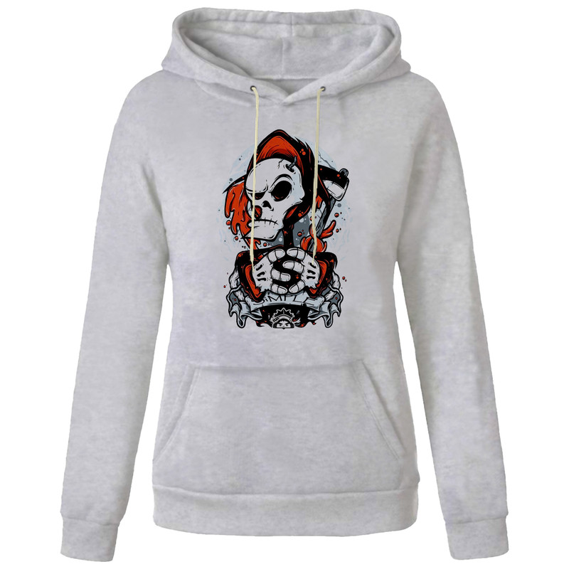 هودی زنانه مدل اسکلت کد AA114