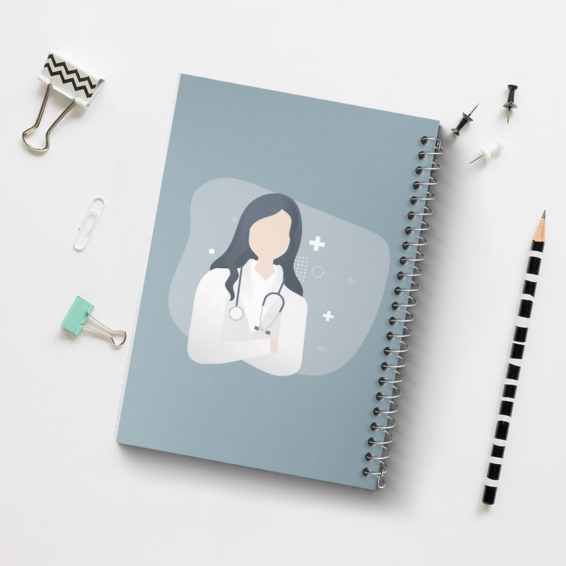 دفتر مشق 100 برگ خندالو طرح دکتر کد F2790