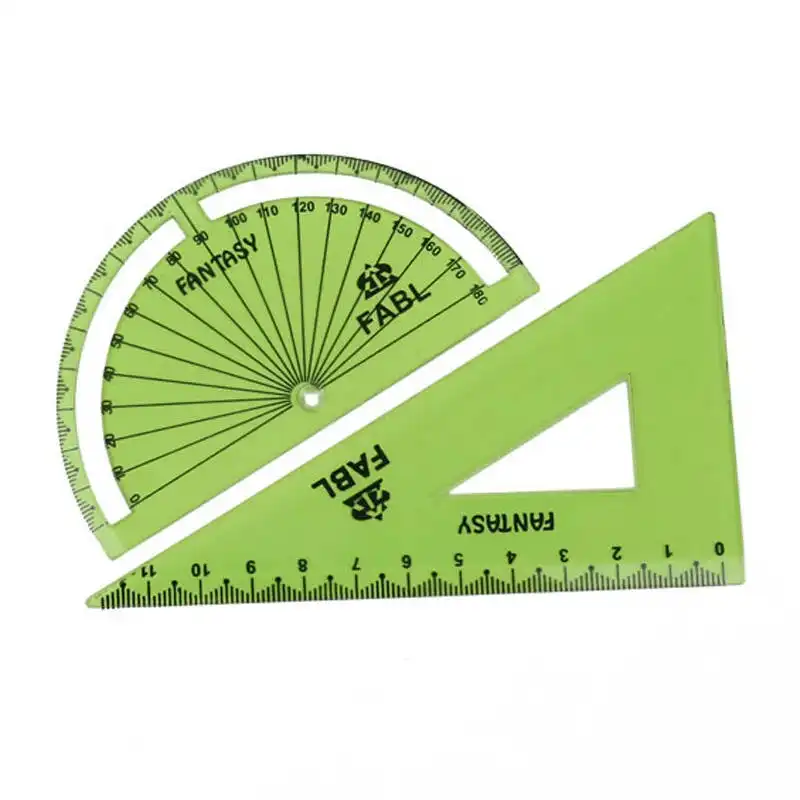 ست خط کش فابل مدل P4321 مجموعه 4 عددی