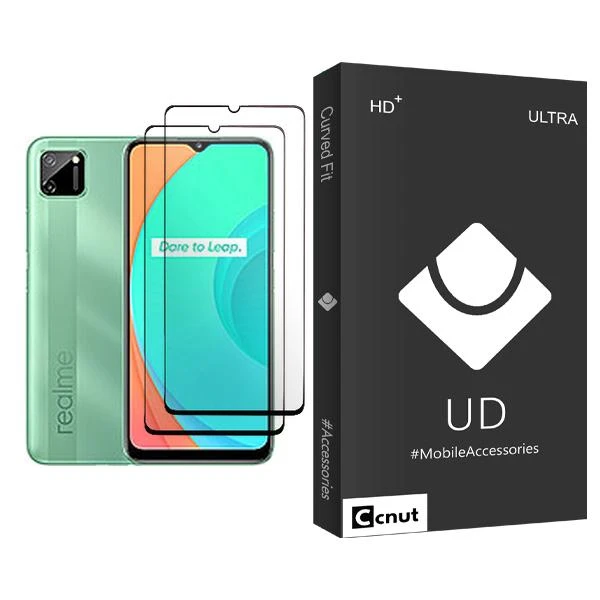 محافظ صفحه نمایش کوکونات مدل UDB Ultra MIX002 مناسب برای گوشی موبایل ریلمی C11 بسته دو عددی