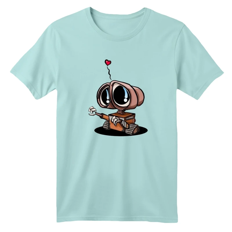 تی شرت آستین کوتاه بچگانه مدل وال ای