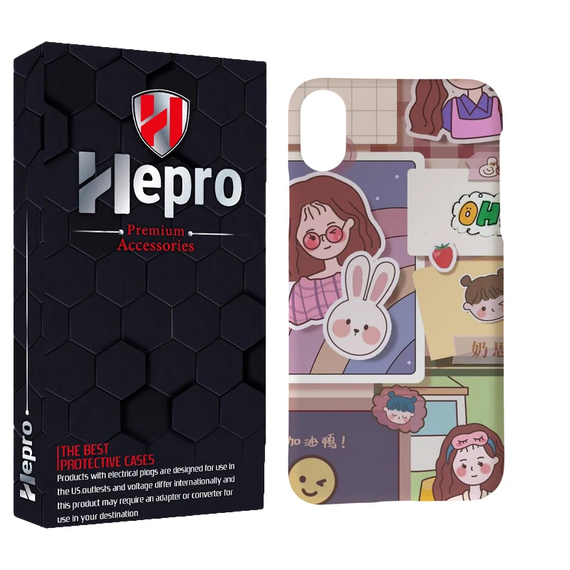 کاور هپرو مدل MC مناسب برای گوشی موبایل اپل IPHONE X / XS