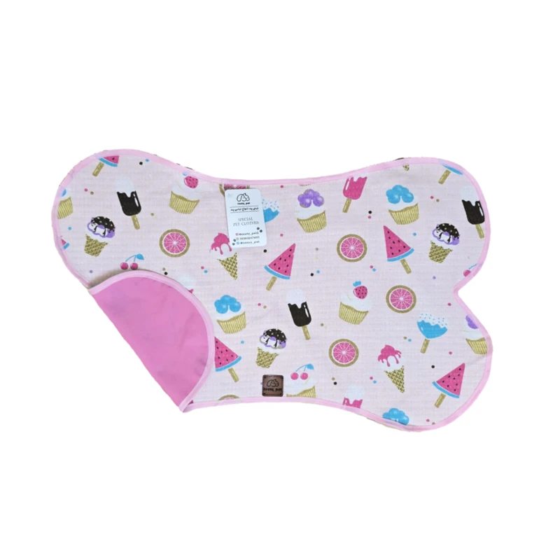 زیر انداز ظرف غذای سگ و گربه مدل بستنی 07