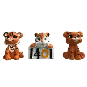 مجسمه دنیا دکوری سرمد مدل ببر 1401 کد 2 مجموعه 3 عددی