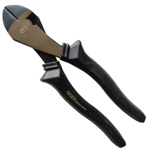 انبر سیم چین نیدر مدل کله گاوی کد AJ-NDR-1418 سایز 8 اینچ 
