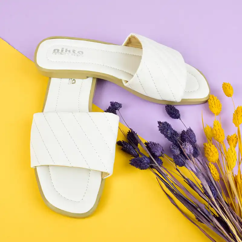 صندل زنانه نیکتا مدل استیچنگ WH.4055