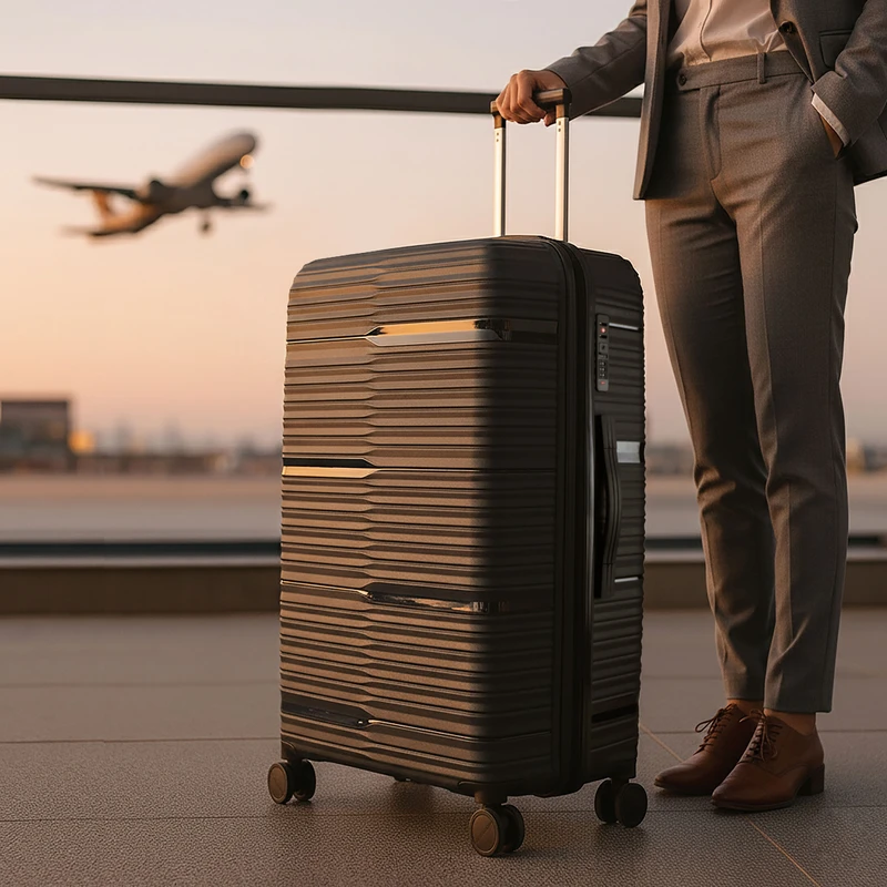 عکس شماره 18 : چمدان مدل فشن کد vte1 سایز بزرگ ارتفاع 78 سانتی متر