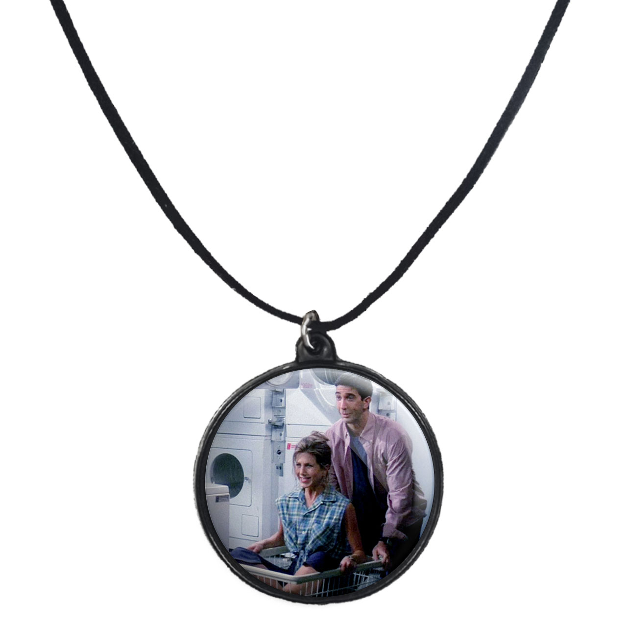 گردنبند پرمانه طرح فرندز کد pmb.18857 مدل دو طرفه