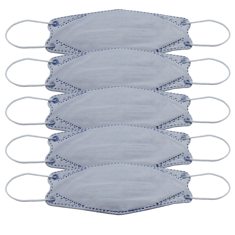 ماسک تنفسی می ماسک مدل سه بعدی Blu-25 بسته 25 عددی