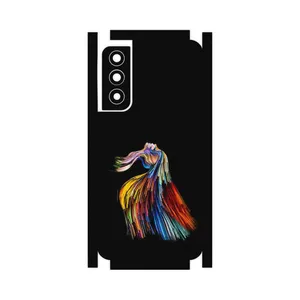 MAHOOT Rainbow Hair Digital Art-FullSkin Cover Sticker for Samsung Galaxy S21 FE 5G