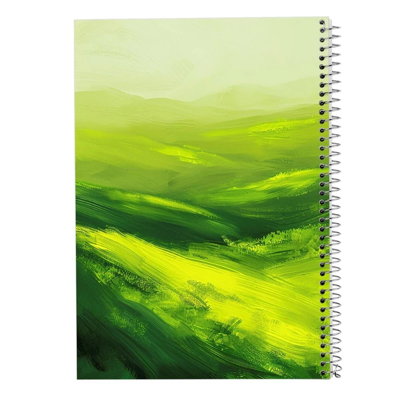 دفتر ژورنال نویسی 50 برگ مدوپد مدل نقطه ای طرح طبیعت کد DF15411