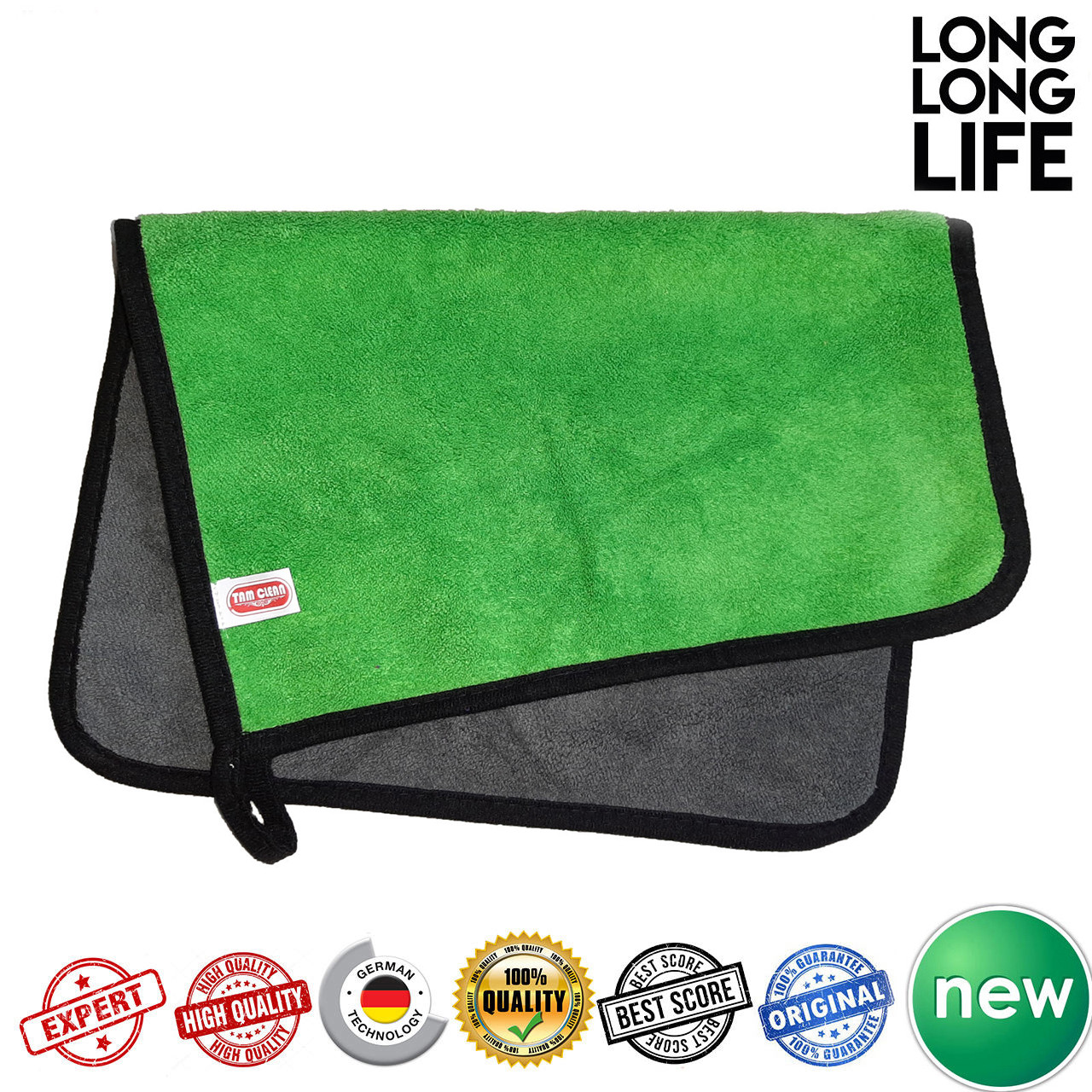 دستمال نظافت خودرو تام کلین مدل MFL450 A مجموعه دو عددی