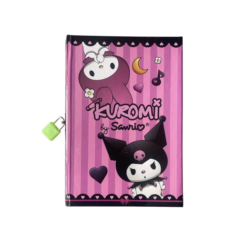 دفترچه خاطرات 30 برگ مدل کرومی ملودی