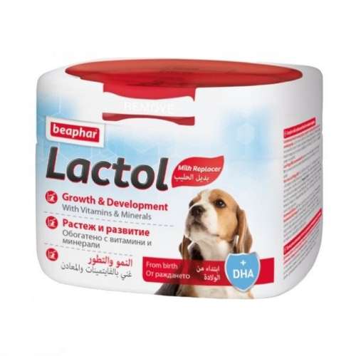 شیر خشک توله سگ بیفار مدل lactol وزن 250 گرم
