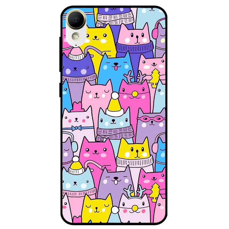 کاور مگافون طرح گربه مدل 8065 مناسب برای گوشی موبایل اچ تی سی Desire 825