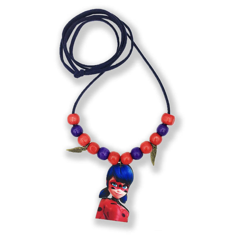 گردنبند دخترانه مدل دختر کفشدوزکی کد g008 گردنبند دخترانه مدل دختر کفشدوزکی کد g008