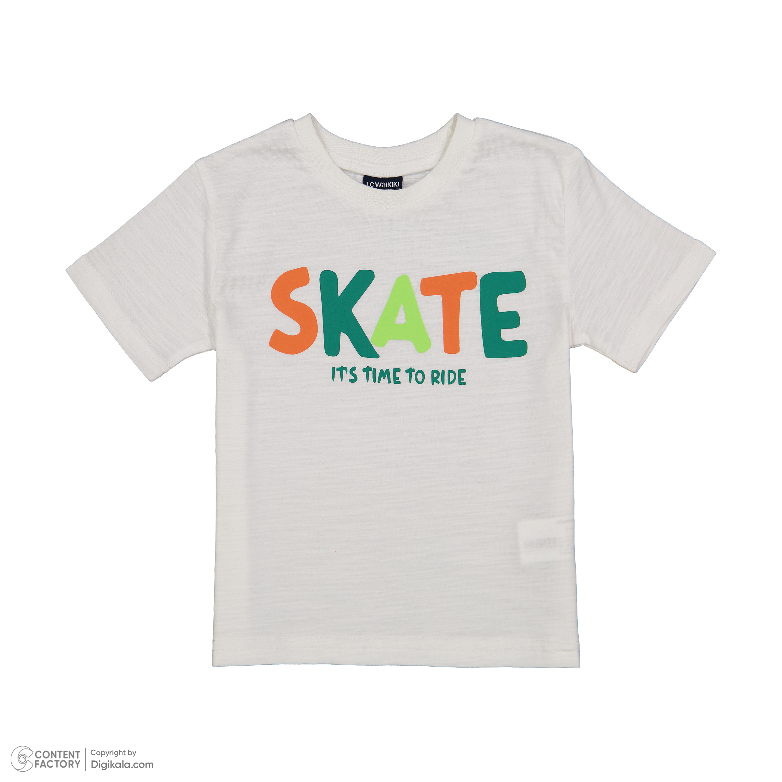 تی شرت آستین کوتاه پسرانه ال سی وایکیکی مدل S323999Z4